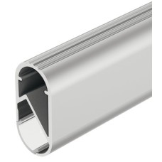 Aluminium Profile for LED Flexible Strip Lights Loox 5105 To suit Loox LED flexible strip lights 2029 2037 2043 2045 3013 and 3015 Wardrobe rail aluminium profile with frosted cover