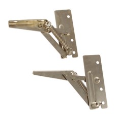 Flap Hinge Swing Up Sprung Both Sides Steel Sprung both sides force 2x 180 N