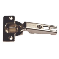 Concealed Cup Hinge 110° Screw Fixing Cup Slide On Arm Pressed Steel Crank 0 mm sprung