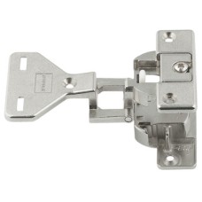 Exposed Axle Hinge 180° Twin Mounting Aximat 100 For wooden doors for screw fixing drilling pattern: 48/6 mm