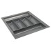 Plastic Cutlery Insert for Nominal Depth 500 mm for Cabinet Width 300-1000 mm With horizontal cutlery compartments Size 45/60 for cabinet width 450 mm