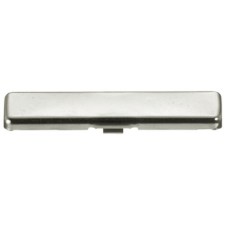 Hinge Arm Cover Plate Nickel Plated Steel Full overlay