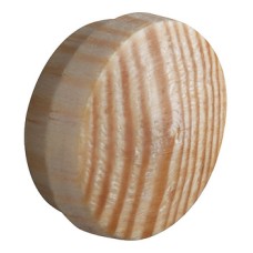 Cover Cap for Ø 15 mm Blind Holes Trim Ø 17 mm Solid Wood Press fitting Pine
