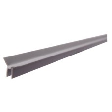 Additional Decorative and Sealing Profile for Plastic Cutlery Inserts Grey Plastic Length 1.0 m
