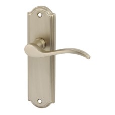 Lever Handles on Backplates for Latch Zinc Alloy Sywell Designed for interior doors Polished chrome