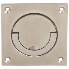 Squash Court Handle to Operate 90 x 90 mm Brass Satin nickel plated