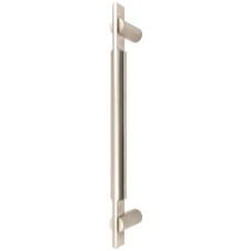 Pull Handle Bolt Through Fixing 316 Stainless Steel Annapurna Hole centres 450 mm satin stainless steel