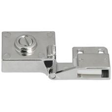 Glass Door Hinge 170° Set Door mounting without glass drilling Chrome plated