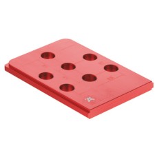 Drill Guide Häfele Red Jig for Connectors and Series Drilled Holes For holes 37/60 mm