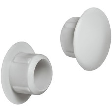 Cover Cap Plastic for Blind Holes Ø 10 mm For push fitting Light grey (RAL 7035)