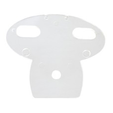 Spacer 1 mm Thick for use with Aximat hinges For carcasses under 19 mm Transparent