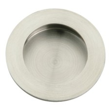 Pull Handle Flush Ø 50 mm Stainless Steel Startec Push fit installation Satin