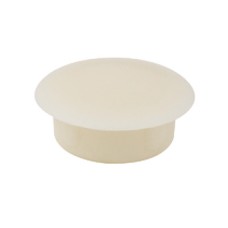 Cover Cap for Ø 10 mm Blind Hole For push fitting Cream (RAL 9001)