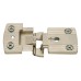 Exposed Axle Hinge 270/240° with 5 mm Exposed Axle for Thin Doors Shallow design Overlay 7.0 mm 13/19 mm side wall thickness for side/centre panel mounting