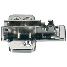 Mounting Plate Cruciform Cam Adjusting Hospa Screw Fixing for Grass Click On System Hinges Height 0 mm