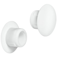 Cover Cap Plastic for Blind holes Ø 8 mm For push fitting White