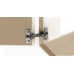 Mitred Hinge for 45° Mitred Applications Steel and zinc alloy Screw fixing