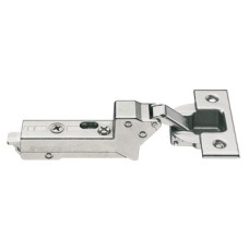 Concealed Cup Hinge 110° Standard Inset Mounting Tiomos Click on arm Impresso fixing cup 45/9.5 with soft close nickel plated