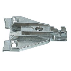 Mounting Plate Face Frame for Grass Click On System Hinges Height 0 mm