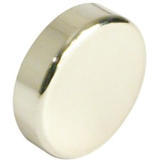 Cover Cap for Cup for Tiomos 95° Glass Door Hinge Round polished chrome