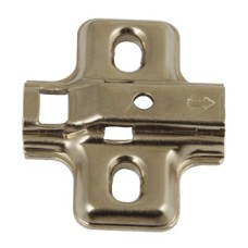 Mounting Plate for Häfele Click On Concealed Hinges One Part Plate Height 0 mm Hospa screw fixing