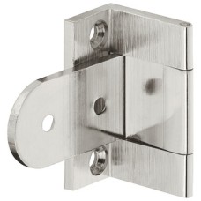 Butt Hinge Neuform Brass for Overlay Doors For door thickness 15-16 mm for side panel thickness from 14 mm polished nickel plated
