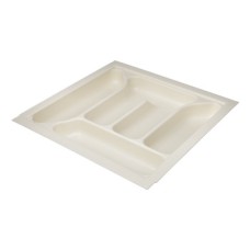 Plastic Cutlery Insert Width 431 mm Cream-white RAL 9001 New number for 556.62-0201