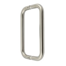 Pull Handles Ø 19 mm 304 Stainless Steel Back to back fixing Fixing centres 227 mm satin
