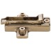 Cruciform Mounting Plate Zinc Plated Duomatic For side panel thickness 19 mm Height 3 mm hole centres: 32 mm