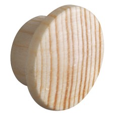 Cover Cap for Ø 10 mm Blind Holes Trim Ø 15 mm Solid Wood For push fitting Pine
