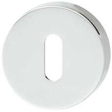 Escutcheon Standard Keyway Ø 53 mm Stainless Steel Satin