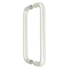Pull Handle Ø 20 mm Aluminium Back to back fixing Fixing centres 225 mm satin anodised