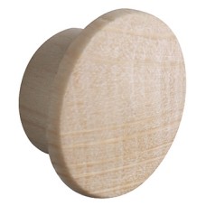 Cover Cap for Ø 10 mm Blind Holes Trim Ø 15 mm Solid Wood For push fitting Maple