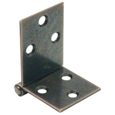 Table Hinge 78 x 31 mm for Table Flaps or Cabinet Door Front Flaps Bright zinc-plated