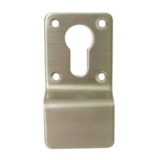 Cylinder Pull Euro Profile 316 Stainless Steel Face fixing Satin