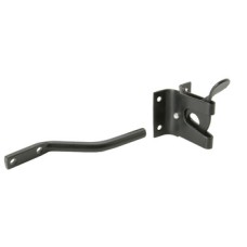 Gate Latch Steel Black