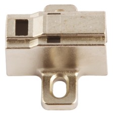 Mounting Plate for Häfele Click On Concealed Hinges 18 mm Height Height 18 mm Hospa screw fixing