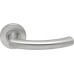 Lever Handles Shaped on Round Roses 304 Stainless Steel Champ Startec Satin