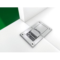 Flap Hinge 90° for Flaps up to 28 mm Thickness Tiomos Nickel plated