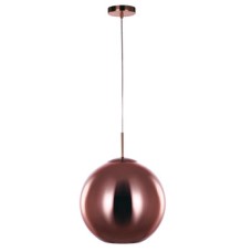 Ceiling Pendant Large Ø 400 mm Oberon Mains voltage Copper finish