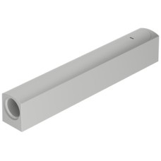 Screw-on Housing for Push Catch Free Flap 1.7 and 3.15 Anthracite similar to RAL 7043