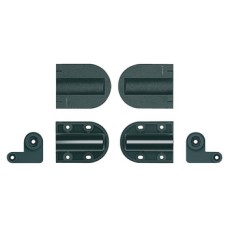 Chest Lid Hinge for Medium Sized Lids Opening angle 105° Black