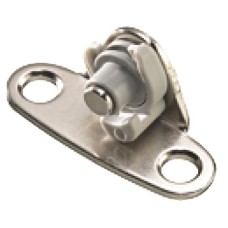 Mounting Bracket for Maxi Up 3675 Duo 3667 and Duo Forte Lid Stays For wooden flaps or flaps with aluminium frame from frame width 45 mm With slide on clip (for quick fixing) for chipboard screws