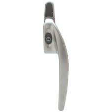 Window Handle Espagnolette Lockable Zinc Alloy Suitable for timber or PVCu windows Gold albrafin left hand