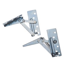 Flap Hinge Swing Up Sprung Right Hand or Both Sides Steel Sprung both sides force 2x 180 N 504.43-0004