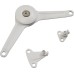 Flap/Lid Stay Complete Set Duo Standard Light version opening angles: 75° 90° or 110° For Hospa scews distance from edge 37 mm white