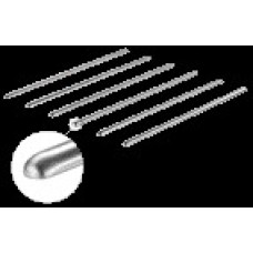 Hot Rods for Protecting Worktops Self Adhesive Zinc alloy Length 450 mm