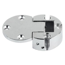Flap Hinge 90° Plano Medial Zinc Alloy For screw fixing Dim x: 16 mm nickel plated