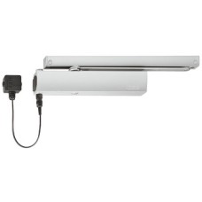 Door Closer Electromechanical Free Swing Aluminium Body Geze TS 5000 EFS Silver