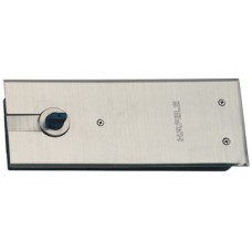Floor Spring Double Action DCL 43 Startec Cover plate: Satin stainless steel